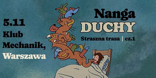 NANGA "Straszna trasa" |05.11.2026| Warszawa, Klub Mechanik
