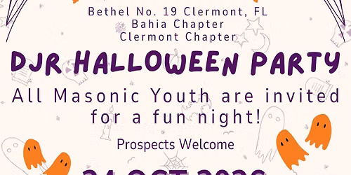 DJR HALLOWEEN PARTY