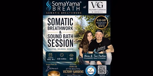 \ud83c\udf3f Somatic Breathwork & Sound Bath Session at Victory Gardens