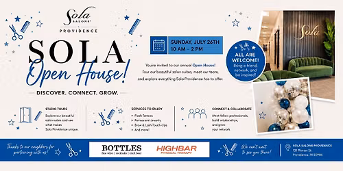 Sola Salons Providence Open House