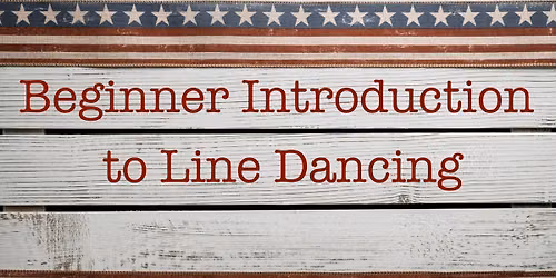Beginner Introduction to Line Dancing Night!