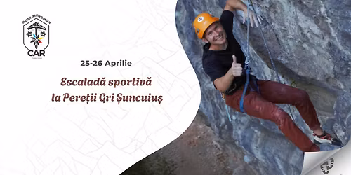 Escalad\u0103 sportiv\u0103 la Pere\u021bii Gri \u0218uncuiu\u0219