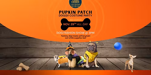 Pupkin Patch Doggy Costume Party