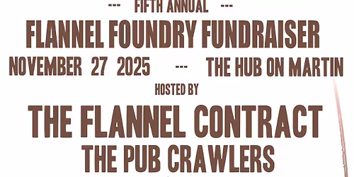 The Fifth Annual Flannel Fundraiser