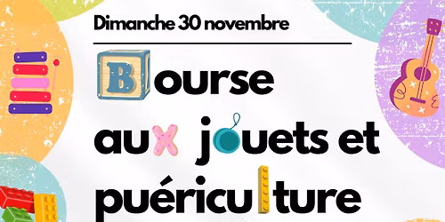 Bourse aux jouets et pu\u00e9riculture