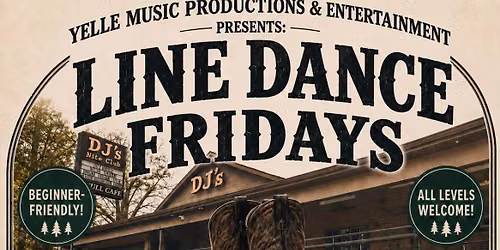 Line Dance Friday at DJs Lake George