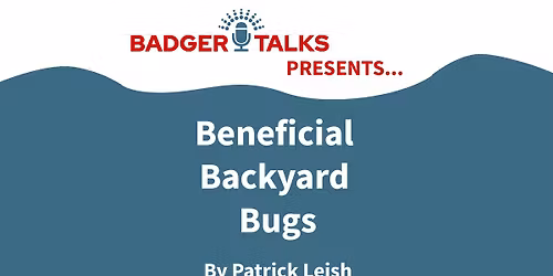 Badger Talk: Beneficial Backyard Bugs