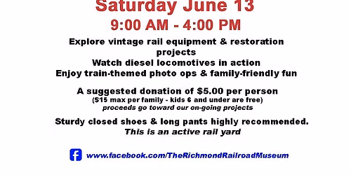 Hallsboro Yard Rail Experience presented by the Old Dominion Chapter NRHS