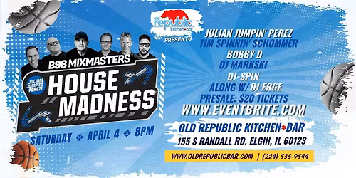 B96 Mixmaster's HOUSE MADNESS