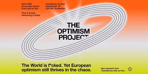 72andSunny presents: THE OPTIMISM PROJECT