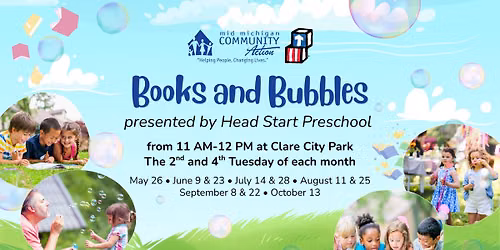 \ud83d\udcda\ud83e\udee7 Books and Bubbles presented by Head Start Preschool\ud83e\udee7\ud83d\udcda