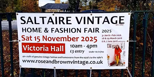 Saltaire Vintage Home & Fashion Fair