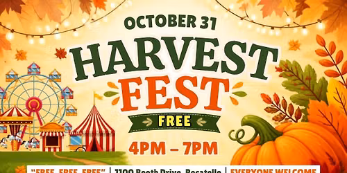 Harvest Fest - Oct 31 - FREE to ALL