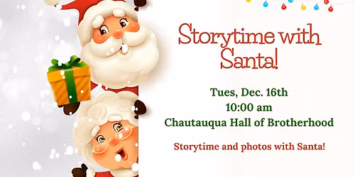 Storytime with Santa @ DFS Library!