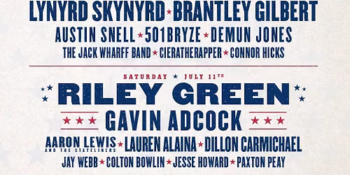 Win Your Way Into Rock the Country- Ashland, KY July 10-11