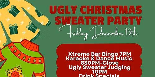 Charlie's Annual Ugly Xmas Sweater Party 