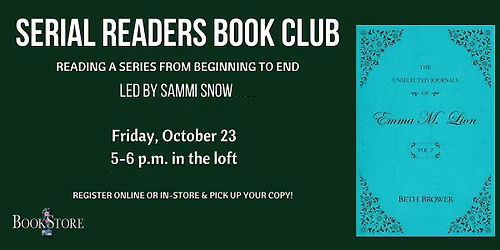 Serial Readers Book Club: "The Unselected Journals of Emma M. Lion: Vol. 2"