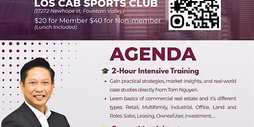 Commercial Real Estate Mastermind with Tom Nguyen