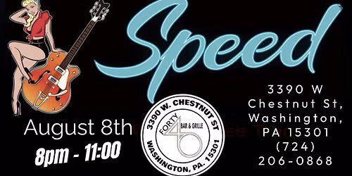 Built For Speed at 40 Bar & Grille!
