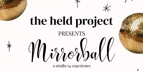 the held project presents MIRRORBALL \ud83e\udea9