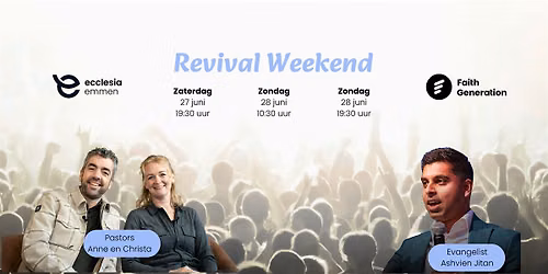 Revival Weekend Ecclesia Emmen, zondagmorgen dienst