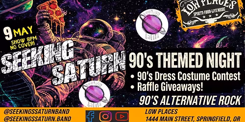 90s NIGHT FEATURING SEEKING SATURN