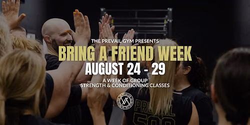 FREE Week at Prevail Gym | Bring a Friend Week
