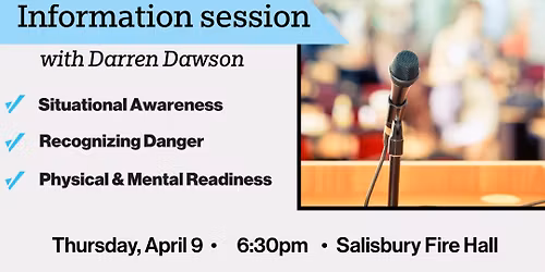 Self Defence Information Session