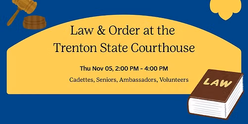 Law & Order at the Trenton State Courthouse