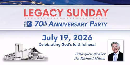 Legacy Sunday