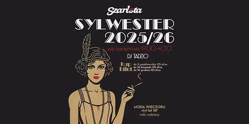 Sylwester 2025 \/ 2026 zabawa z DJ Tadzio