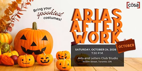 Arias After Work! October