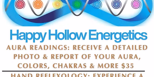 Aura Readings \u2022 Hand Reflexology \u2022 Nutrition Consultations
