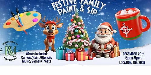 Festive Family Paint Time