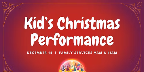Waterhouse Kid's Christmas Performance | Sunday, Dec 14 | 9AM & 11AM