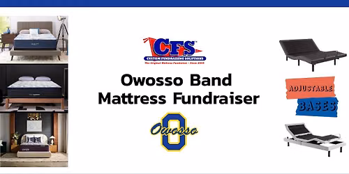 Owosso Mattress Fundraiser Sale