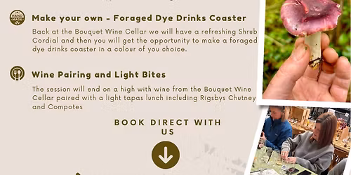 Rigsbys Forage, Make, Sip and Taste at Bouquet Wine \ud83c\udf77 Cellar