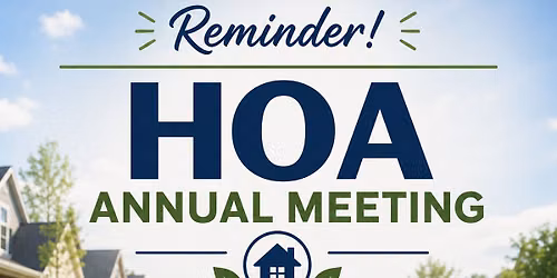 HOA Annual Meeting