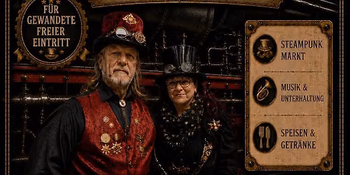 STEAMPUNK meets STEAMTRAIN