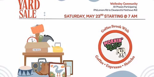 Wellesley Community Spring Yard Sale