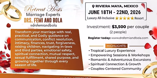 The Marriage Reset: Luxury Couples Retreat in Riviera Maya