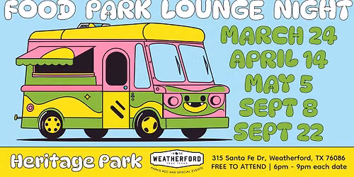 Food Park Lounge Night 2026