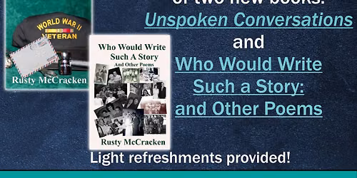 Meet and Greet Book Signing with local author Rusty McCracken.