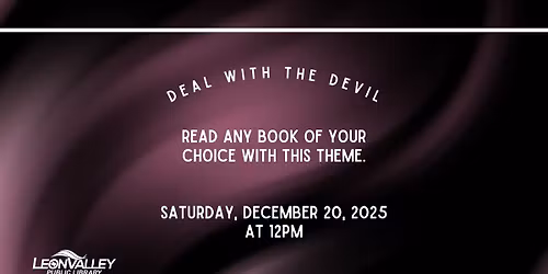 Between the Pages Book Club: Deal with the Devil