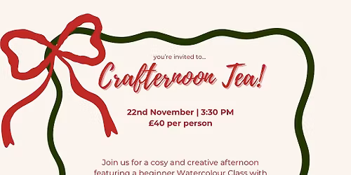 Crafternoon Tea