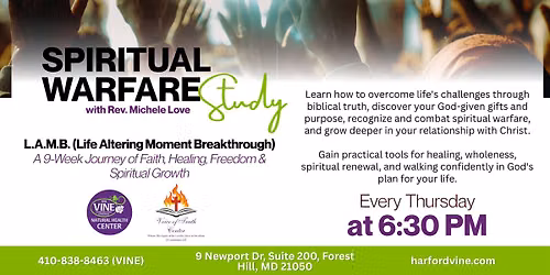 Spiritual Warfare Study: Join Our Free 9-Week L.A.M.B. Class
