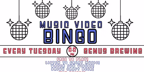 Music Video Bingo