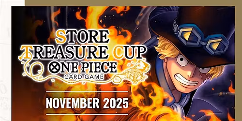 One Piece TCG Store Treasure Cup Tournaments November 2025