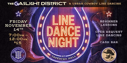 Urban Cowboy Line Dancing at Tapestry Hall