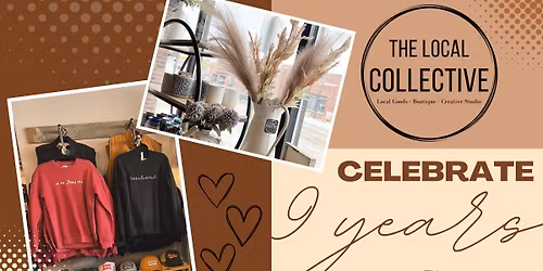 Celebrate 9 Years at The Local Collective